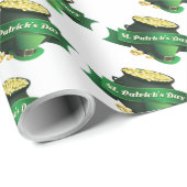 St Patrick's Day Cadeaupapier (Rol Hoek)
