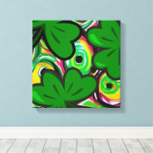 St. Patrick's Day Canvas Afdruk (Insitu (Houten vloer))