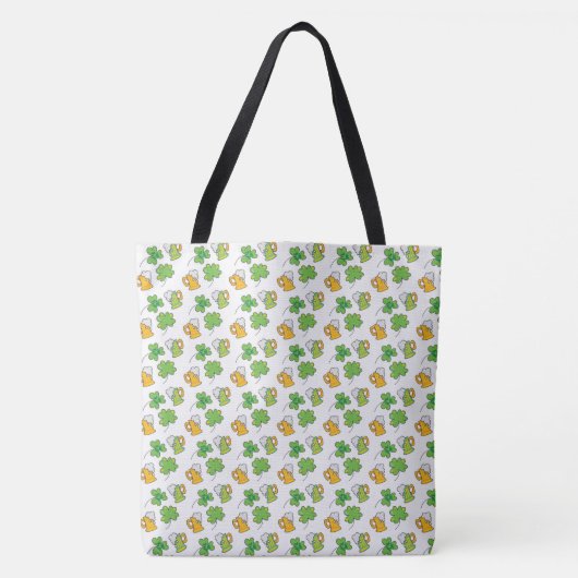 St. Patrick's Day Canvas tas (Voorkant)