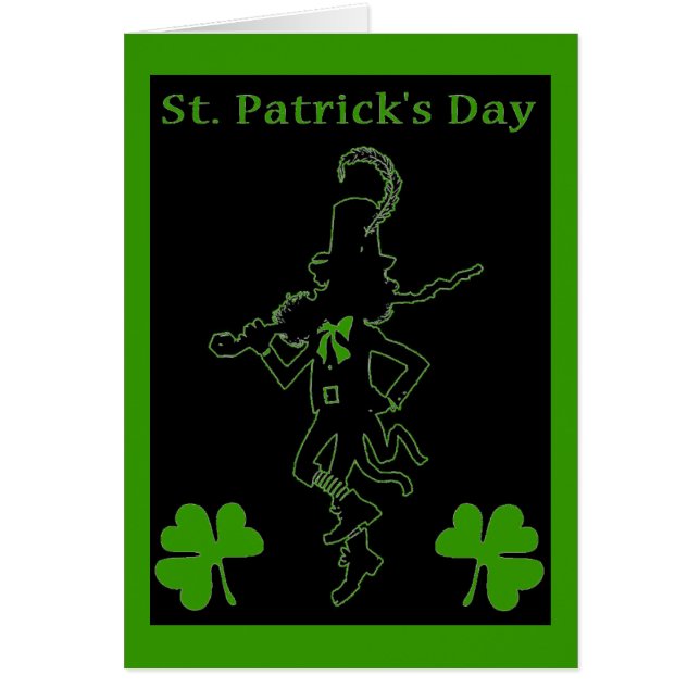 St. Patrick's Day Card (Voorkant)
