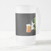 St. Patrick's Day Cat Matglas Bierpul (Voorkant rechts)