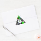 ST PATRICK'S DAY CAT MET GREEN IRISH BEER DRIEHOEK STICKER (Envelop)