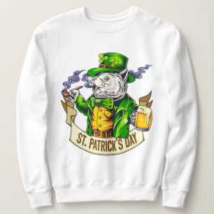 St. Patrick's Day Cat Trui