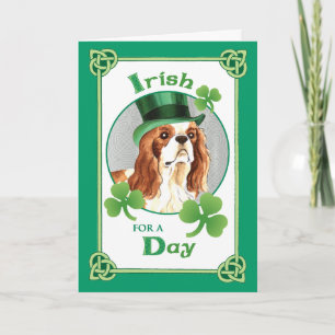 St. Patrick's Day Cavalier Kaart