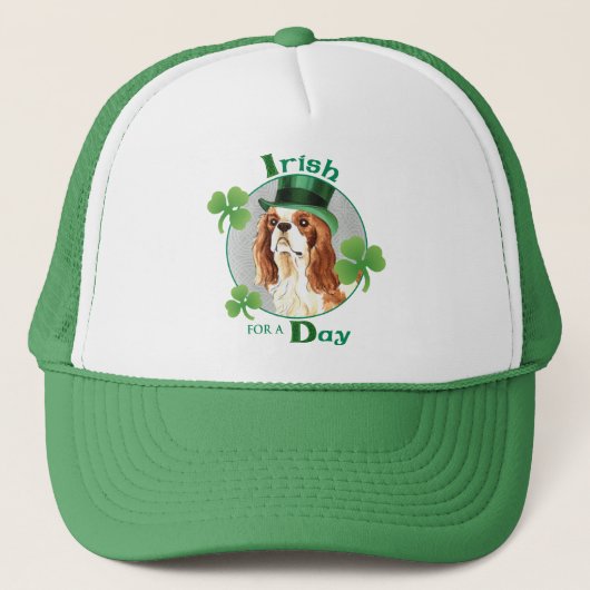 St. Patrick's Day Cavalier Trucker Pet (Voorkant)