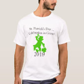 St. Patrick's Day ...Celebration in Green T-Shirt (Voorkant)