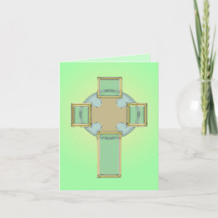 St. Patrick's Day Celtic Cross Kaart