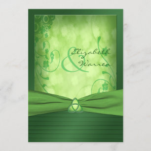 St. Patrick's Day Celtic Love Knot Uitnodiging