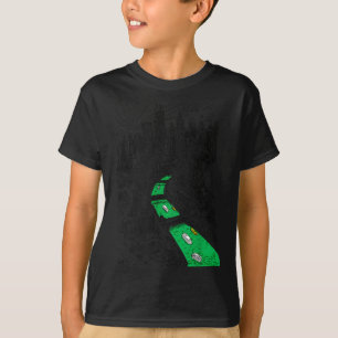 St. Patrick's Day Chicago Graphic River groen Iers T-shirt