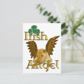 St. Patrick's Day Chinese Shar Pei Hond Ierse Enge Briefkaart (Staand voorkant)