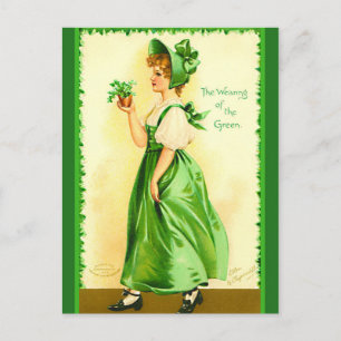 St. Patrick's Day, Clappsadle copy Briefkaart