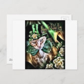 St Patrick's Day Claude Briefkaart (Voorkant / Achterkant)