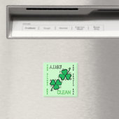 St. Patrick's Day Clean Dirty Vaatwasser Magnet Magneet (Insitu (Vaatwasser))