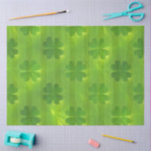 St Patrick's Day Clover 4 Lijsten modern Collectie Tissuepapier (Craft)