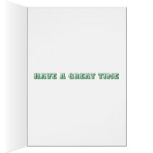 St Patricks Day Clover and Rainbow (Binnen (Rechts))