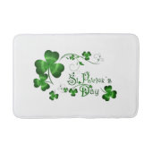 St Patricks Day Clover Badmat (Voorkant)