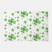 St Patrick's Day Clover Deurmat (Voorkant)