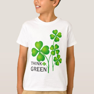 St. Patrick's Day Clover en je ideeën T-shirt