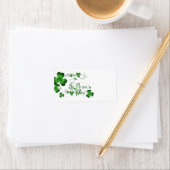 St. Patricks Day Clover Etiket (Insitu)