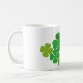St. Patrick's Day Clover & Ladybug Koffiemok (Links)