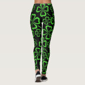 St. Patrick's Day Clover-Leggings Leggings (Achterkant)