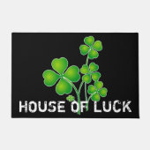 St. Patrick's Day Clover / Shamrocks + je ideeën Deurmat (Voorkant)