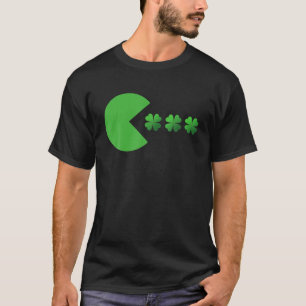 St. Patricks Day Clovers Funny Boys Girls Kinder S T-shirt