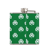 St. Patrick's Day Clovers Heupfles (Achterkant)