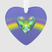 St. Patricks Day Coeur Shamrock (dos)