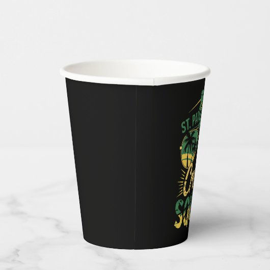 St Patrick's Day Cruise Squad Familie Matching Papieren Bekers (Rechts)