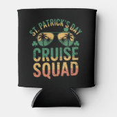 St Patrick's Day Cruise Squad Grappige Familie Mat Blikjeskoeler (Voorkant)