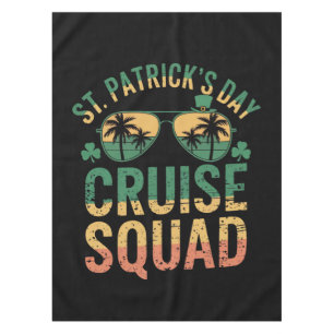 St Patrick's Day Cruise Squad Grappige Familie Mat Tafelkleed