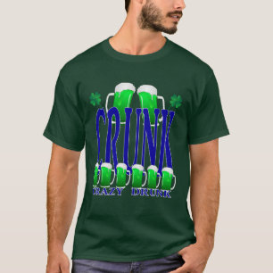 St. Patrick's Day CRUNK - Dolle Dronken T-shirt
