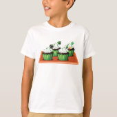 St Patricks Day Cupcakes T-shirt (Voorkant)