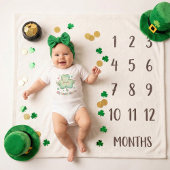 St. Patrick's Day Cute "My Lucky Charm" Clover Romper