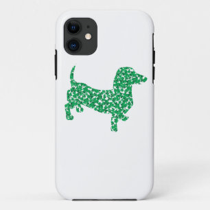 St. Patrick's Day Dachshund iPhone 11 Hoesje