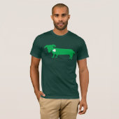 St. Patrick's Day Dachshund T-shirt (Voorkant volledig)