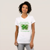 St Patrick's Day Dames T-Shirt (Voorkant volledig)