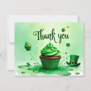 St. Patrick's Day dankkaart Feestdagenkaart