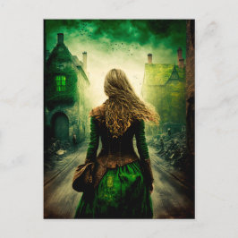 St. Patrick's Day Dark Fantasy Briefkaart