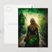 St. Patrick's Day Dark Fantasy Briefkaart (Voorkant / Achterkant)