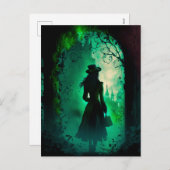 St. Patrick's Day Dark Fantasy Feestdagenkaart (Voorkant / Achterkant)