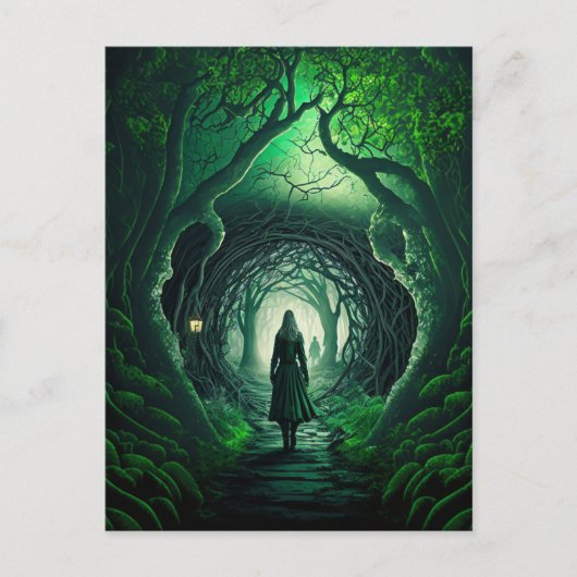 St. Patrick's Day Dark Fantasy Feestdagenkaart (Voorkant)