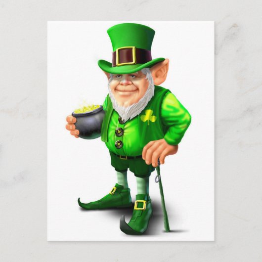 St Patrick's Day design Briefkaart (Voorkant)