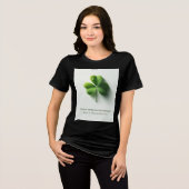 ST. PATRICK'S DAY DESIGN Tri-Blend SHIRT (Voorkant volledig)