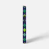 St. Patrick's Day Diamond Shape Pattern-54603 iPhone Hoesje (Linkerkant)