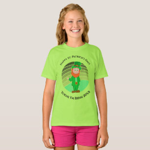 St. Patrick's Day Distress Irish Leprechaun T-shirt