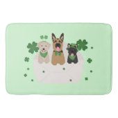 St Patricks Day Dog Mail Badmat (Voorkant)