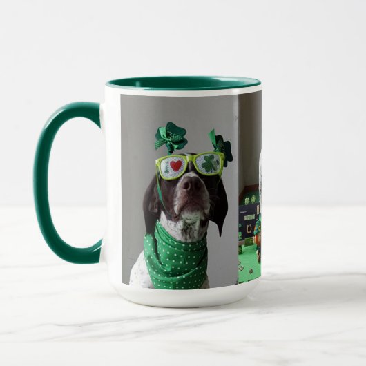 St. Patrick's Day Dogs Party 15 oz Combo Mok (Links)