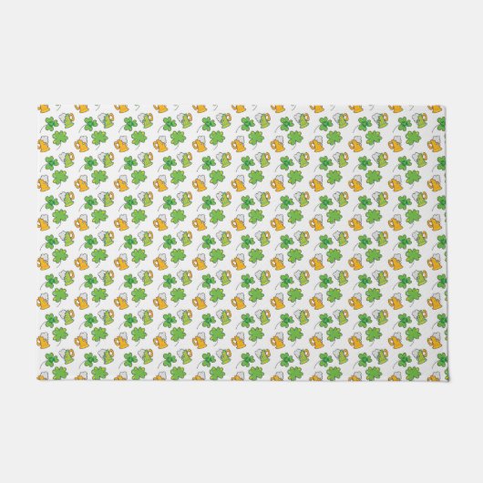 St. Patrick's Day Doormat Deurmat (Voorkant)